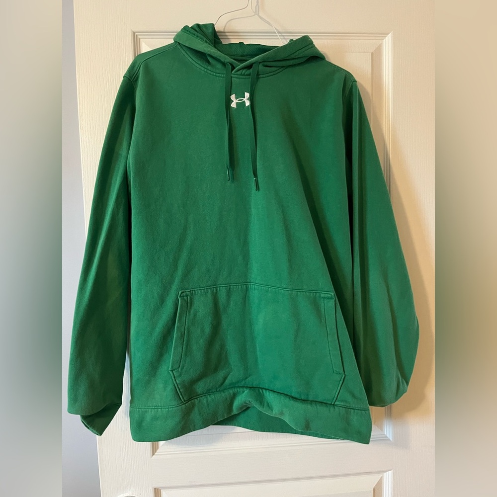 Under Armour Men's Emerald Green Hoodie
